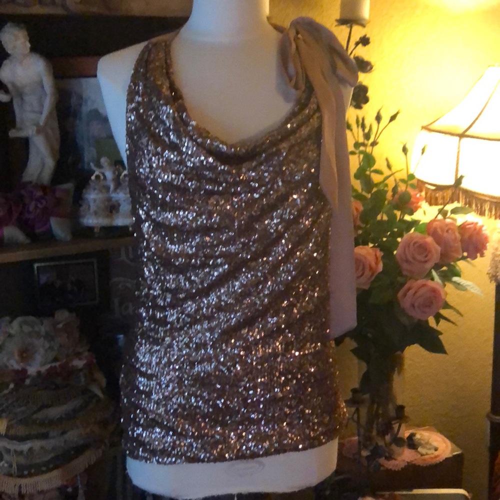 Sequined top